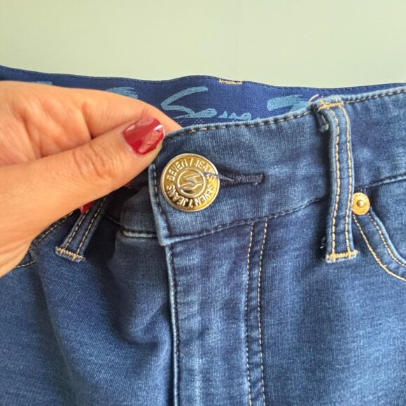 Seven7 Jean Legging & Size 8 - Picture 8 of 13